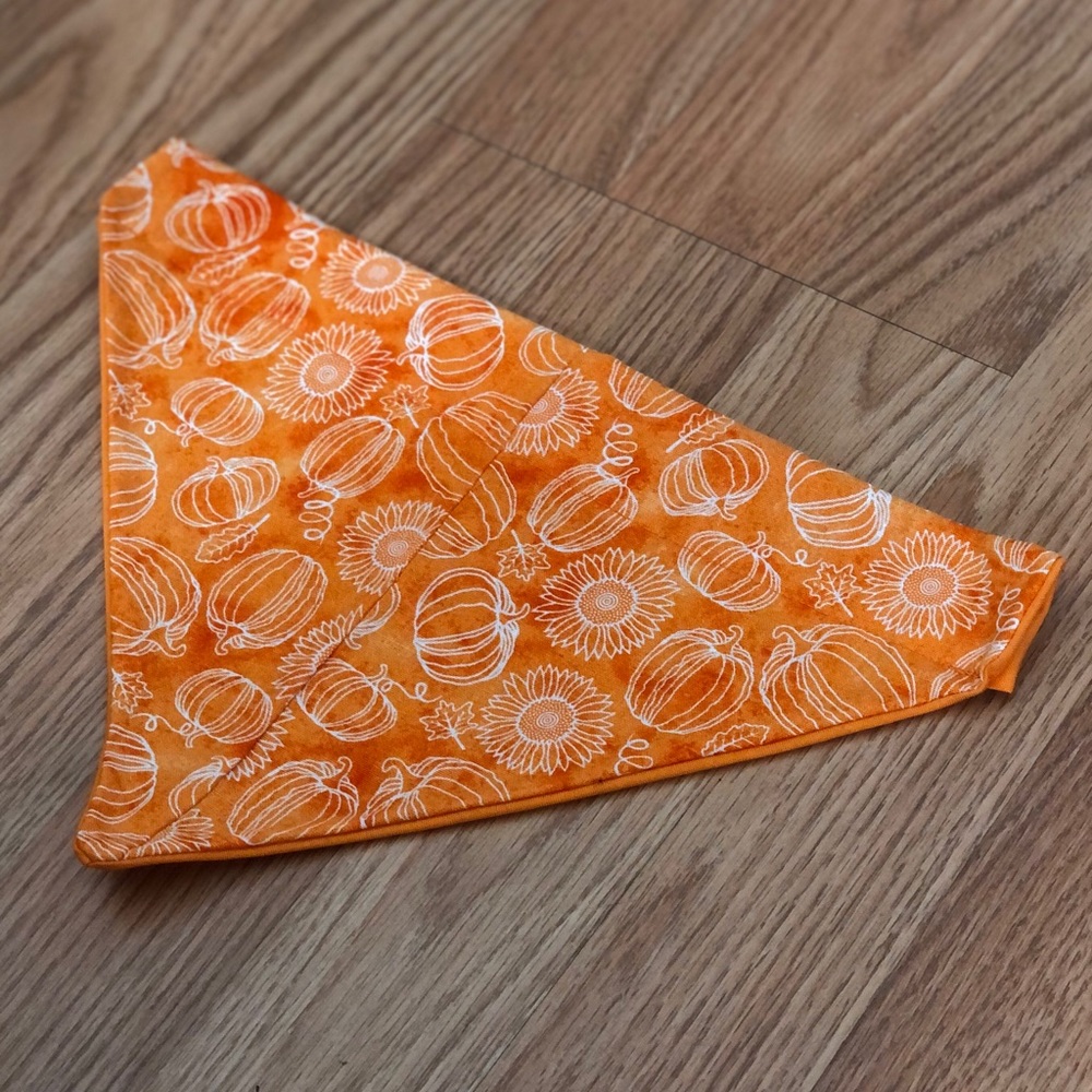 Handmade dog bandana